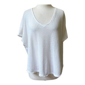 Urban Outfitters | UO Out From Under Short Sleeve Oversized Waffle Knit Top | S